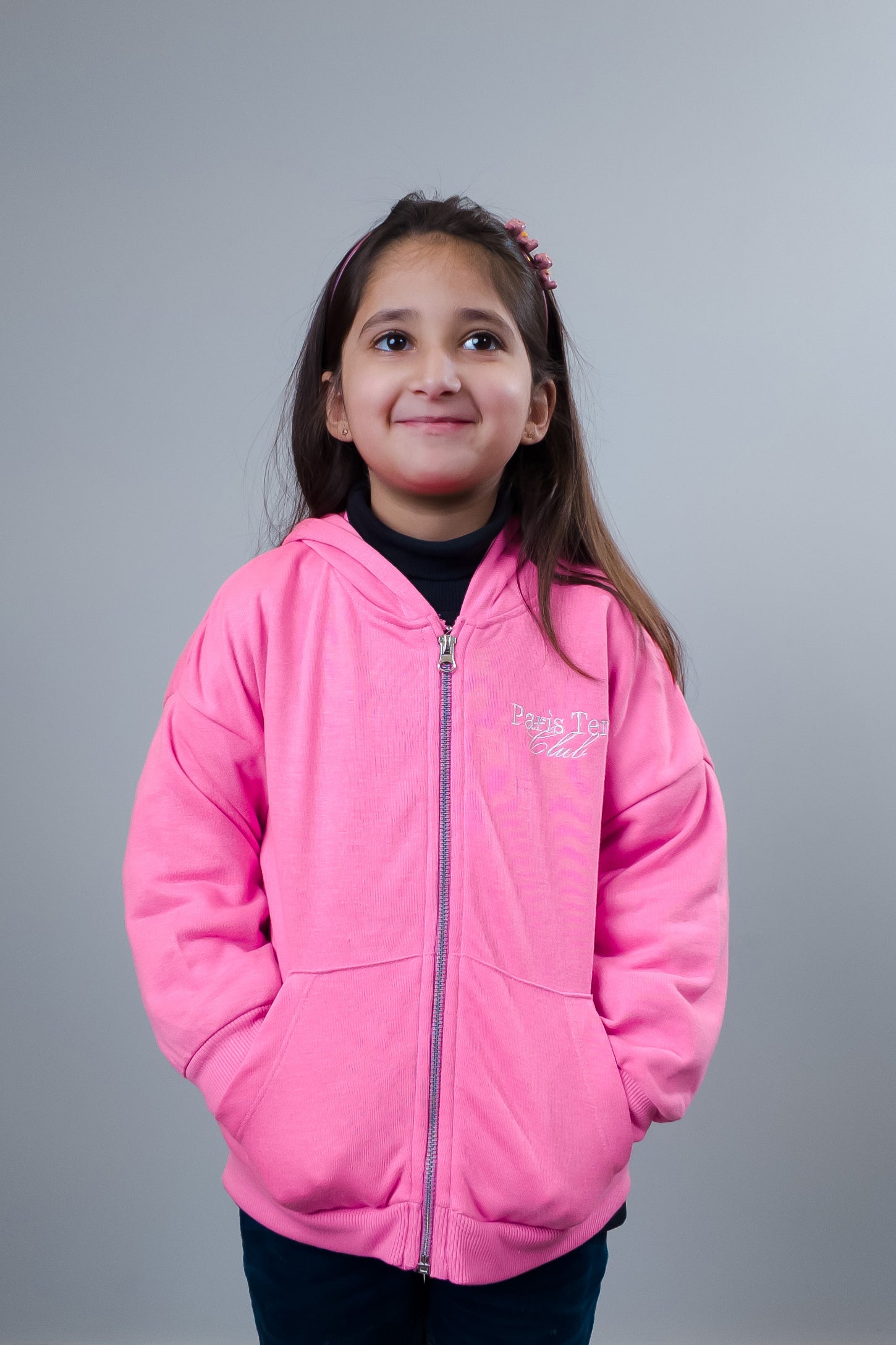 Premium Kids’ Drop Shoulder Zipper Hoodie – Soft & Stylish | Ages 2-14